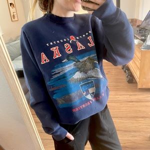 Alaska crew neck sweater
